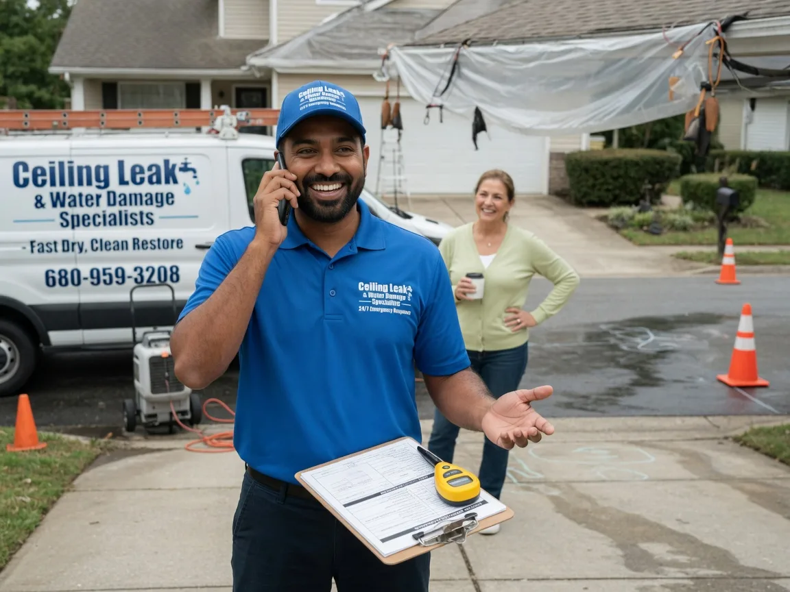 Ceiling Leak Cleanup Anderson, AK FAQs