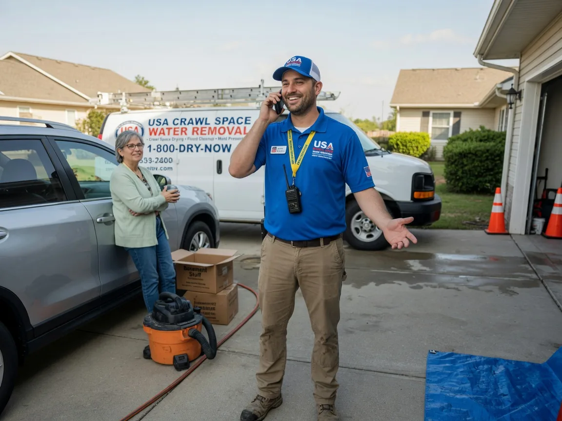 Crawl Space Water Removal Anderson, AK FAQs